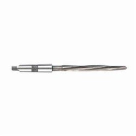 Morse Bridge Reamer, Series 1701, 58 Dia, 10 Overall Length, 38 Point, 2  Taper Shank, Left Hand Sp 22724